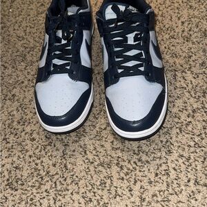 Nike Men's Navy and White Sneakers